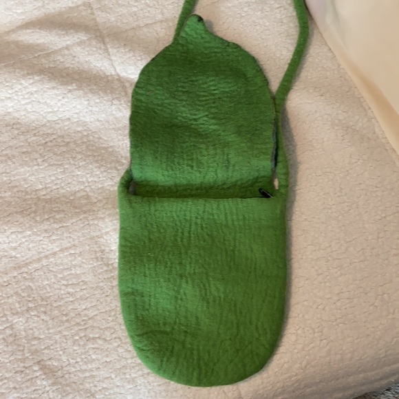 Handmade alpaca wool bag - Picture 3 of 4
